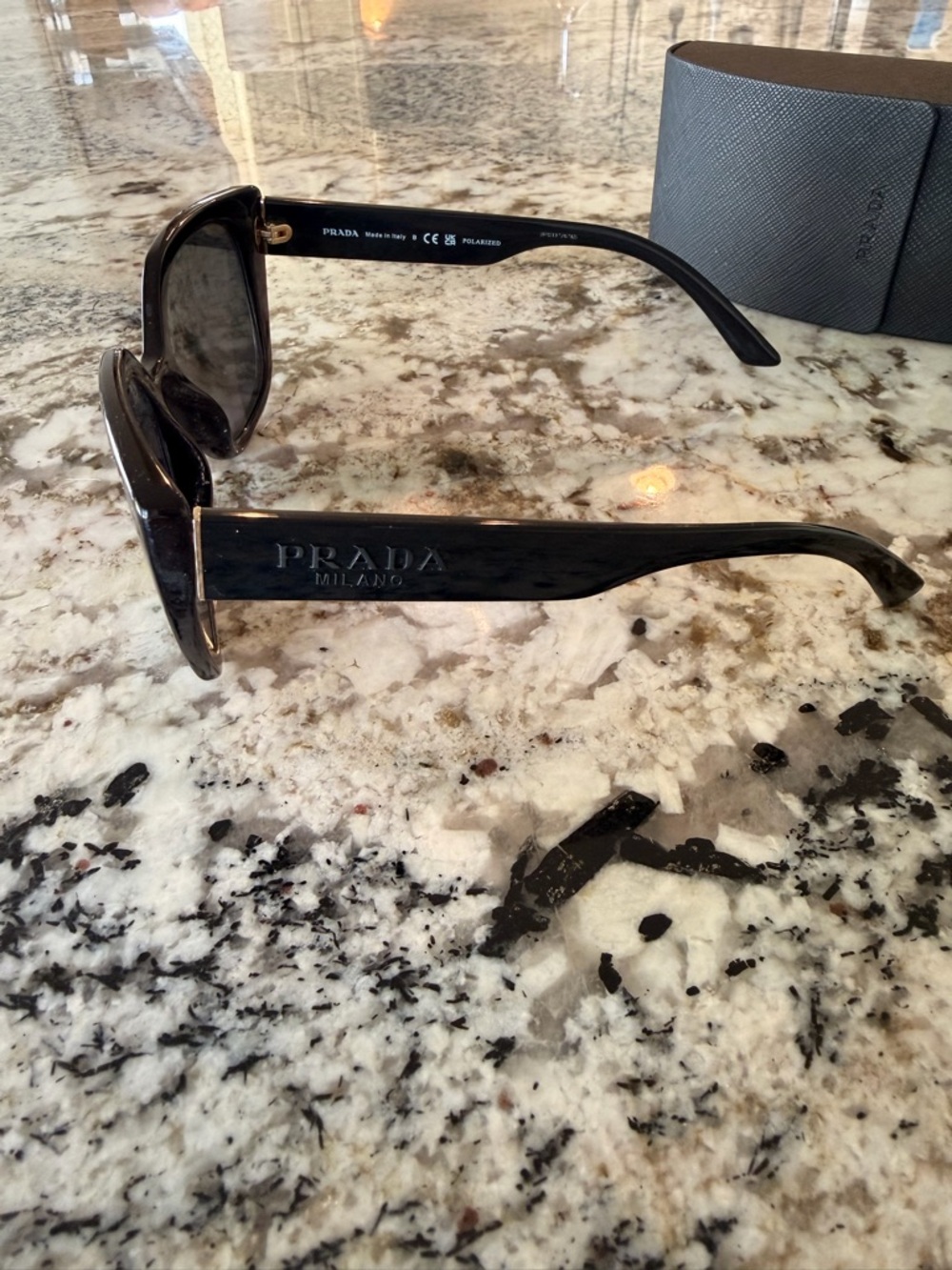 Prada Milano Black 24XS Women’s Sunglasses - Picture 6 of 10